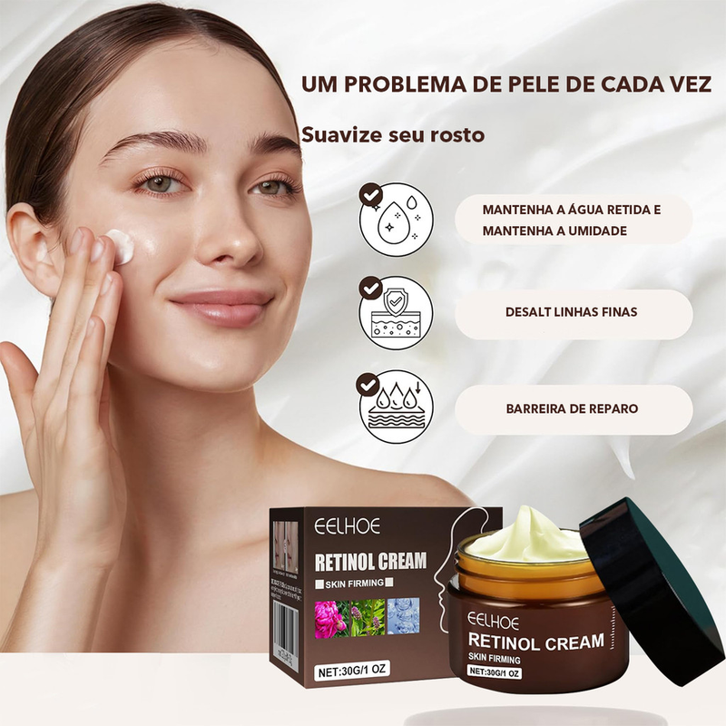 Coreano anti-Envelhecimento retinol Rugas Produtos De Cuidados Com A Pele Linhas Finas Hidratante Creme Presente
